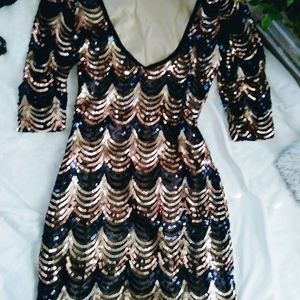 New Cocktail Mini Dress Small Party Women